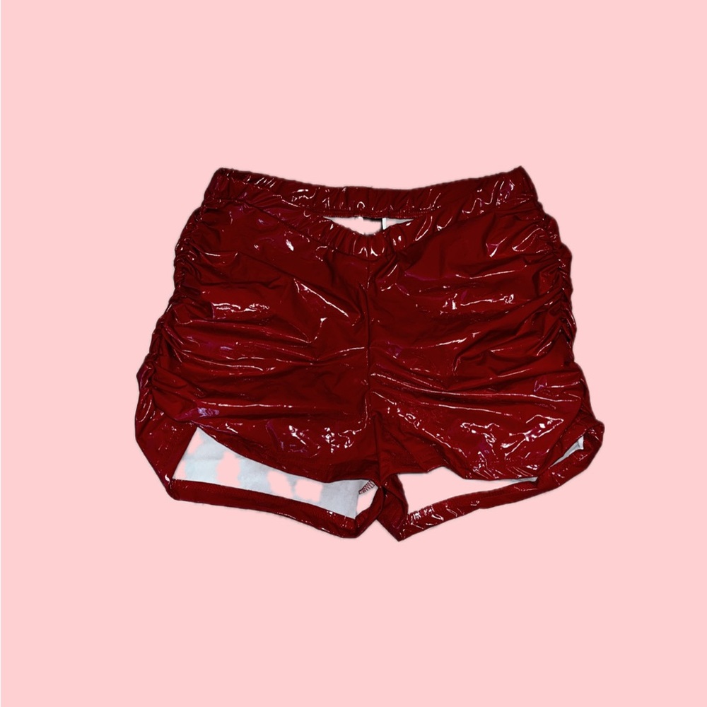 Stylish Red Women's Shorts